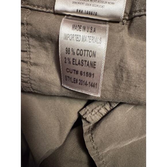 Citizens of Humanity Paloma women’s wide leg Trouser color green - Picture 6 of 7